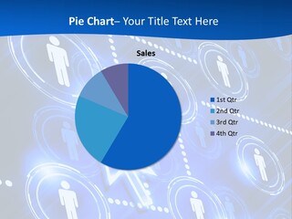 Linked Symbol Networking PowerPoint Template