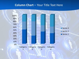 Linked Symbol Networking PowerPoint Template