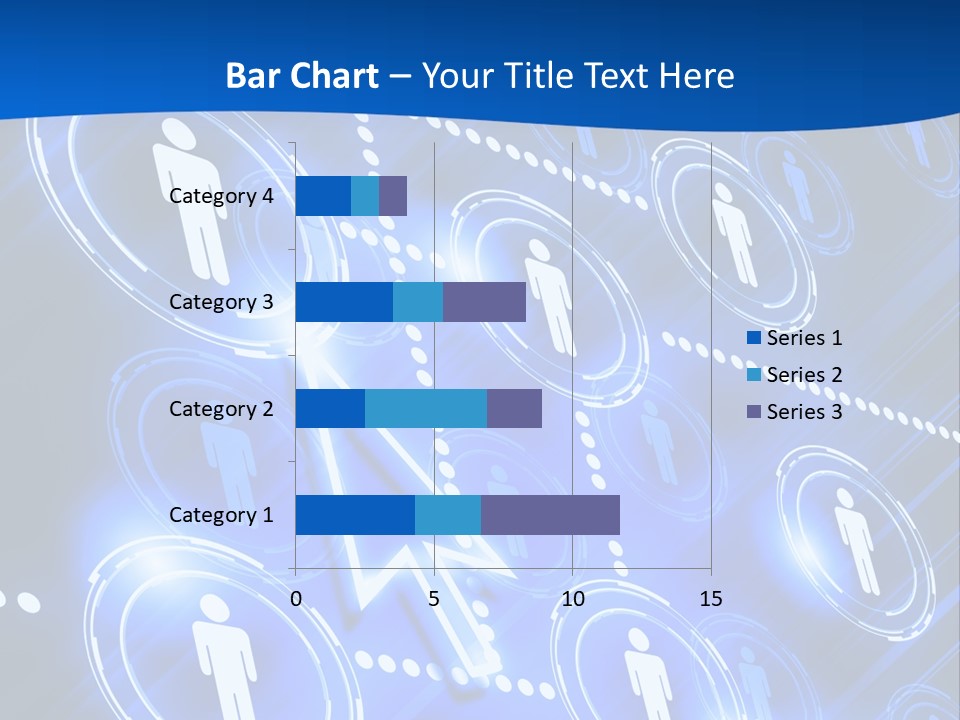 Linked Symbol Networking PowerPoint Template