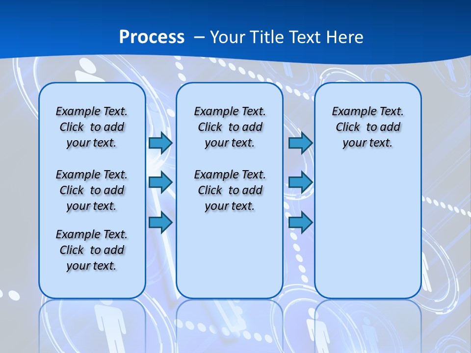 Linked Symbol Networking PowerPoint Template