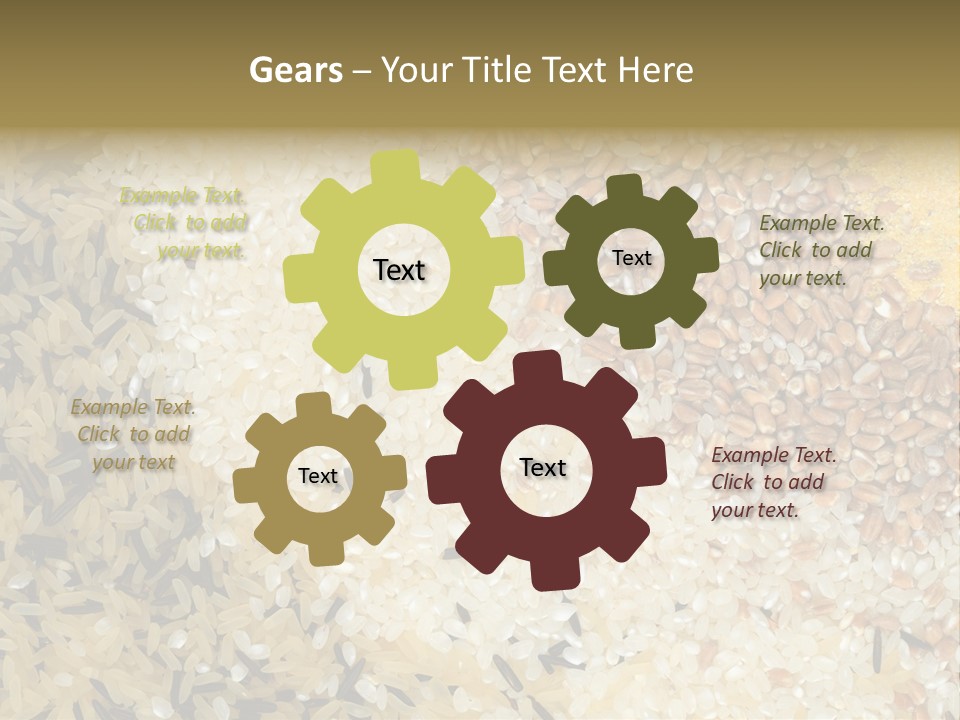 Wheat Agriculture Grind PowerPoint Template