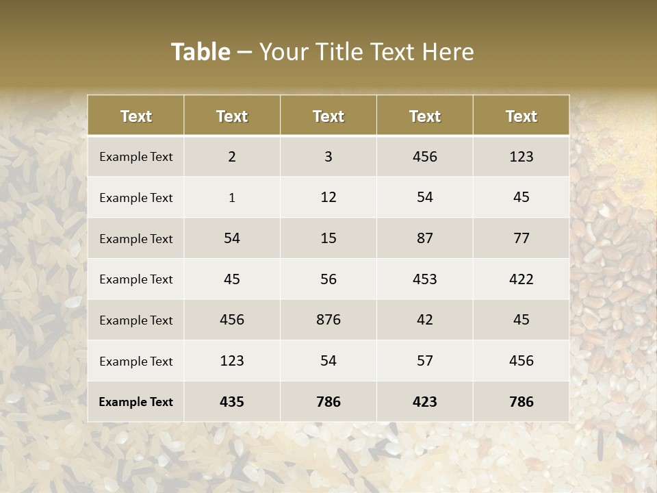 Wheat Agriculture Grind PowerPoint Template