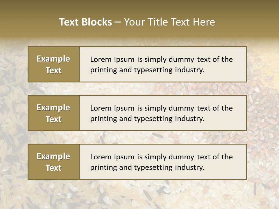 Wheat Agriculture Grind PowerPoint Template