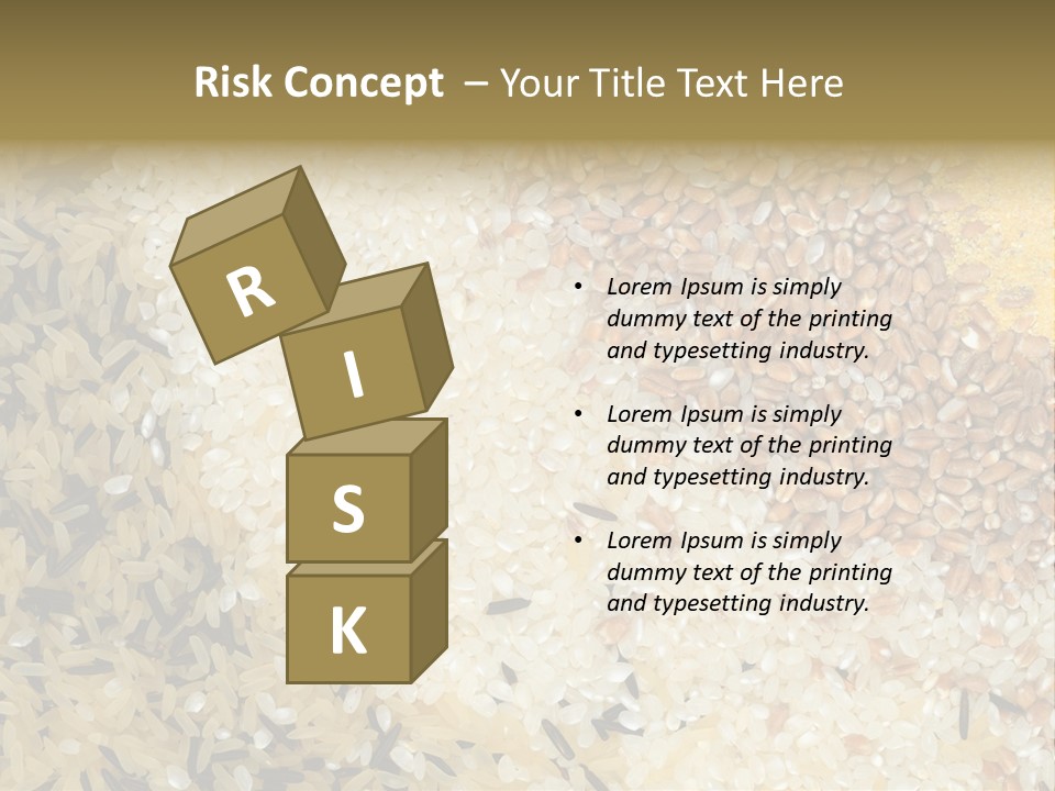 Wheat Agriculture Grind PowerPoint Template