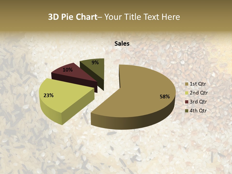 Wheat Agriculture Grind PowerPoint Template