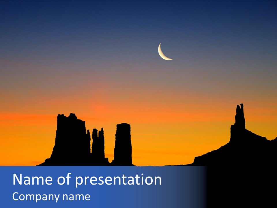 Valley Mystery Poetry PowerPoint Template