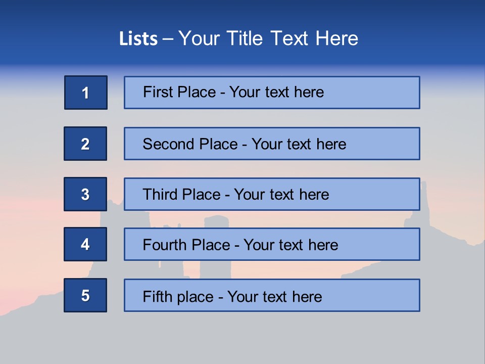 Valley Mystery Poetry PowerPoint Template