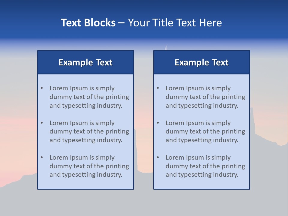 Valley Mystery Poetry PowerPoint Template