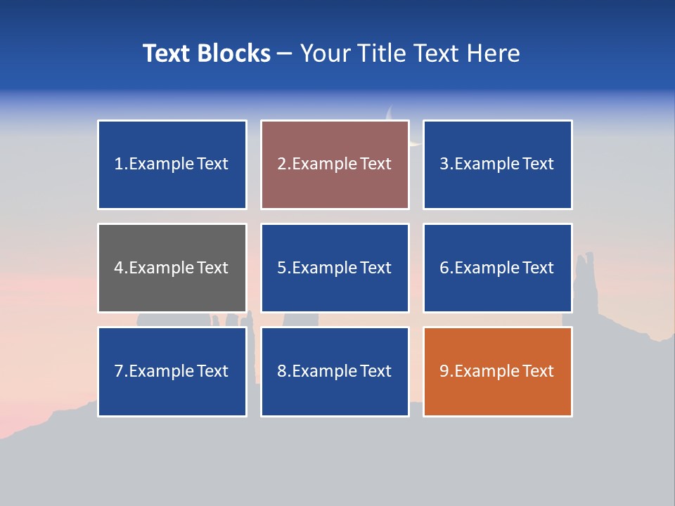 Valley Mystery Poetry PowerPoint Template