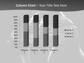 Athletic Female Shaping PowerPoint Template