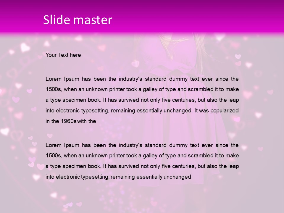 Together Li Ten Happy PowerPoint Template