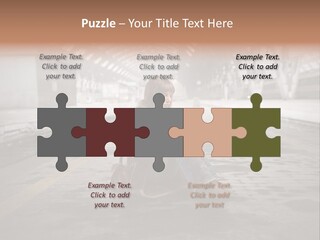 Slum Unhappy Message PowerPoint Template