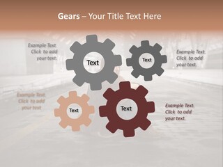 Slum Unhappy Message PowerPoint Template