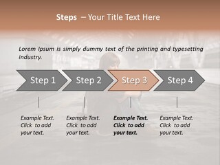 Slum Unhappy Message PowerPoint Template