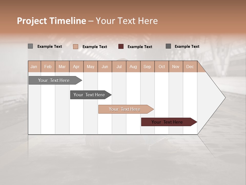 Slum Unhappy Message PowerPoint Template