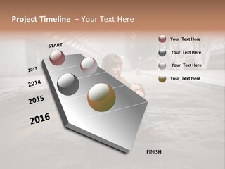 Slum Unhappy Message PowerPoint Template