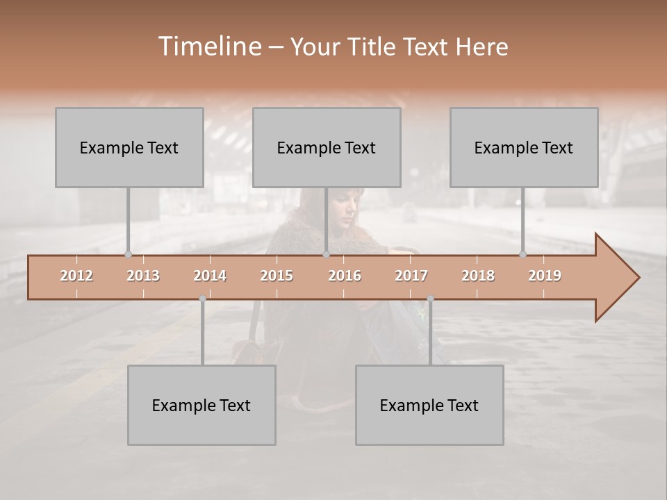 Slum Unhappy Message PowerPoint Template