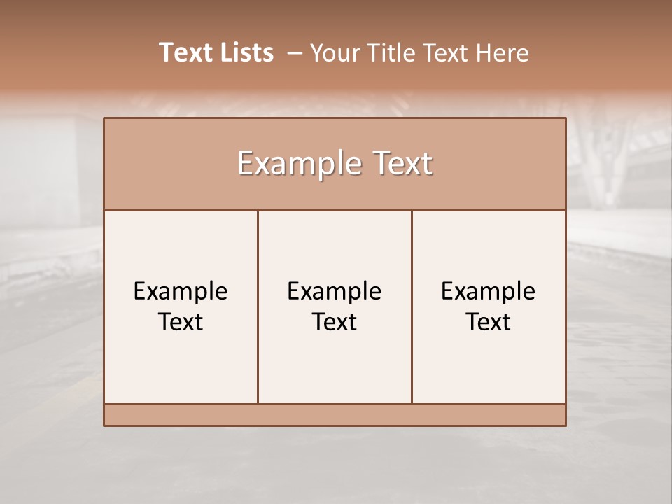 Slum Unhappy Message PowerPoint Template