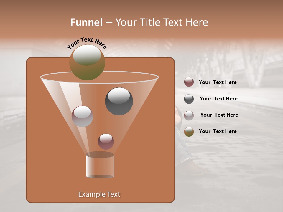 Slum Unhappy Message PowerPoint Template