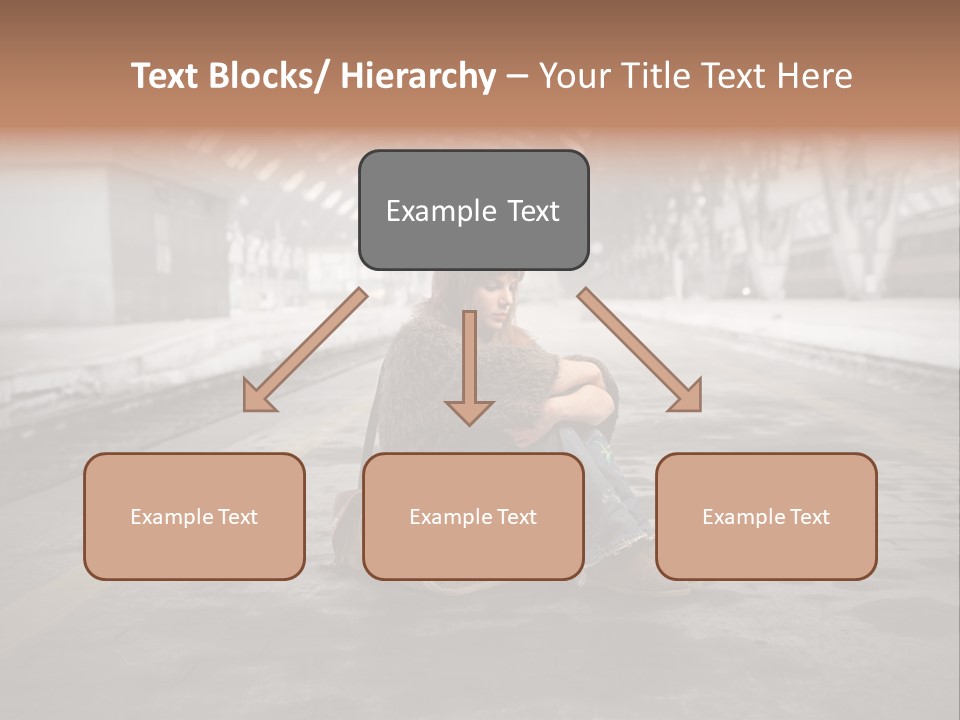 Slum Unhappy Message PowerPoint Template