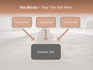 Slum Unhappy Message PowerPoint Template