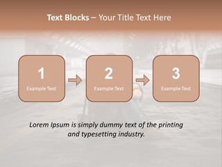 Slum Unhappy Message PowerPoint Template