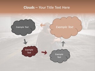 Slum Unhappy Message PowerPoint Template