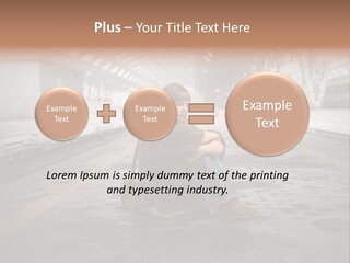 Slum Unhappy Message PowerPoint Template