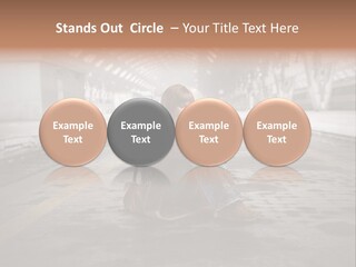 Slum Unhappy Message PowerPoint Template