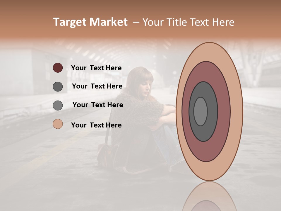 Slum Unhappy Message PowerPoint Template