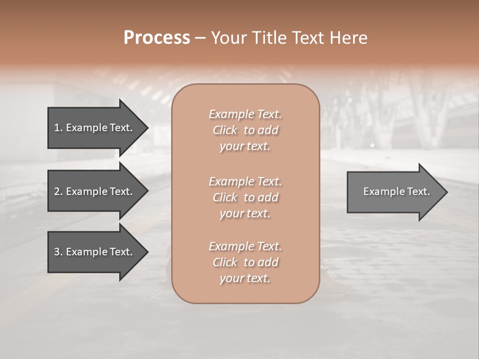 Slum Unhappy Message PowerPoint Template