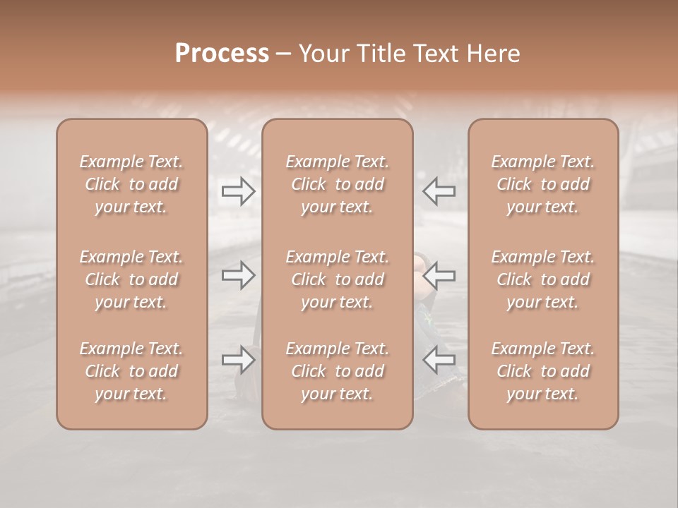 Slum Unhappy Message PowerPoint Template