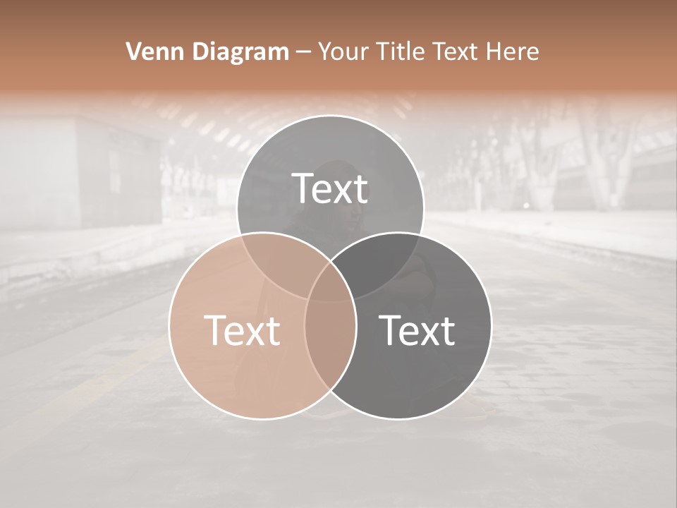 Slum Unhappy Message PowerPoint Template