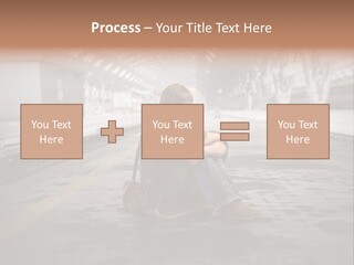 Slum Unhappy Message PowerPoint Template
