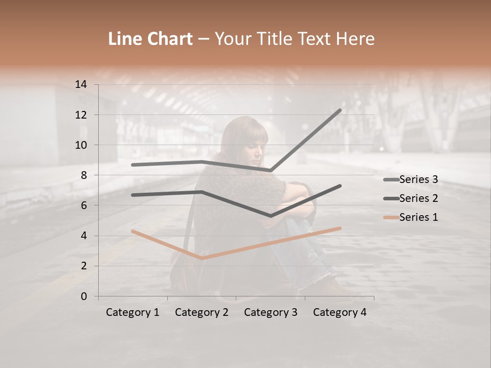 Slum Unhappy Message PowerPoint Template