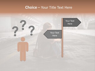 Slum Unhappy Message PowerPoint Template