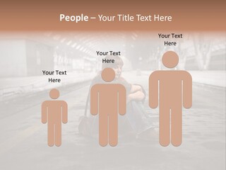 Slum Unhappy Message PowerPoint Template