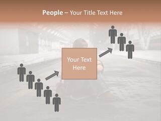 Slum Unhappy Message PowerPoint Template