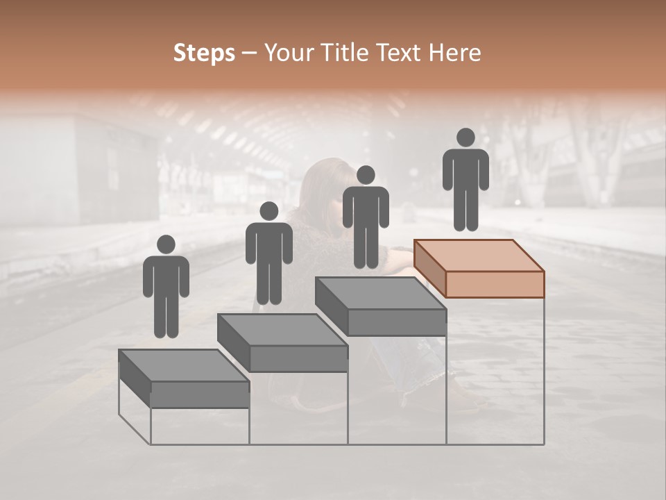 Slum Unhappy Message PowerPoint Template