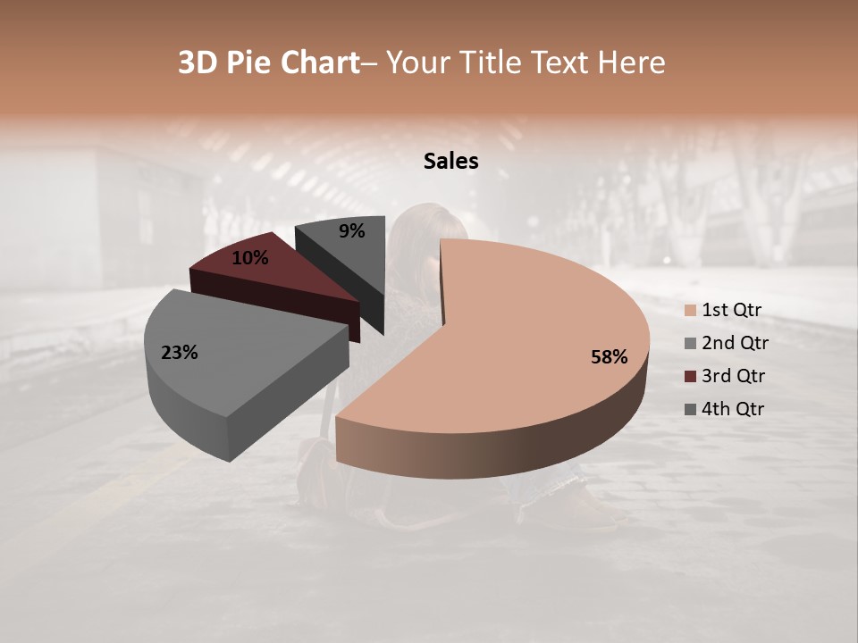 Slum Unhappy Message PowerPoint Template