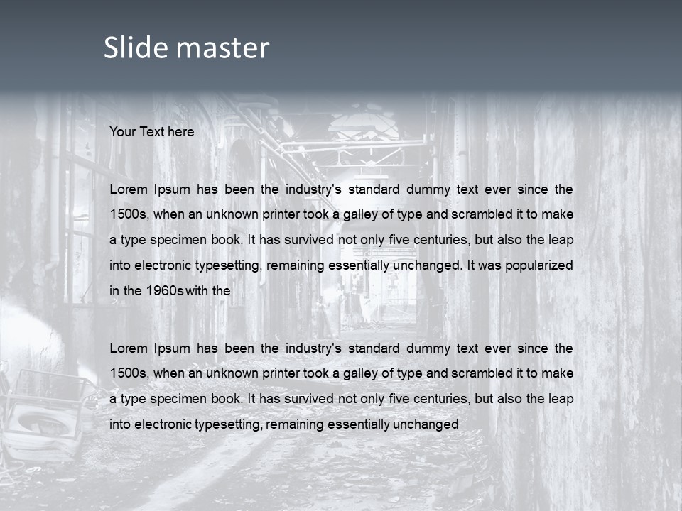 Europe High Old PowerPoint Template