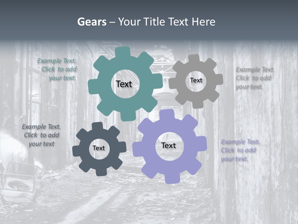 Europe High Old PowerPoint Template