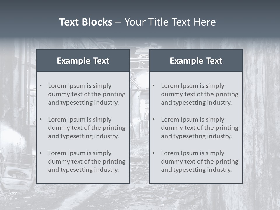 Europe High Old PowerPoint Template