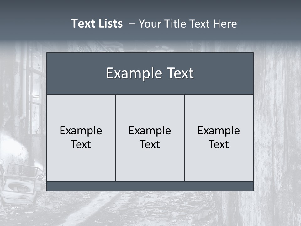 Europe High Old PowerPoint Template