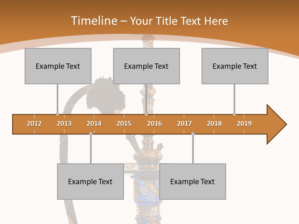 Shisha Harmful Persian PowerPoint Template