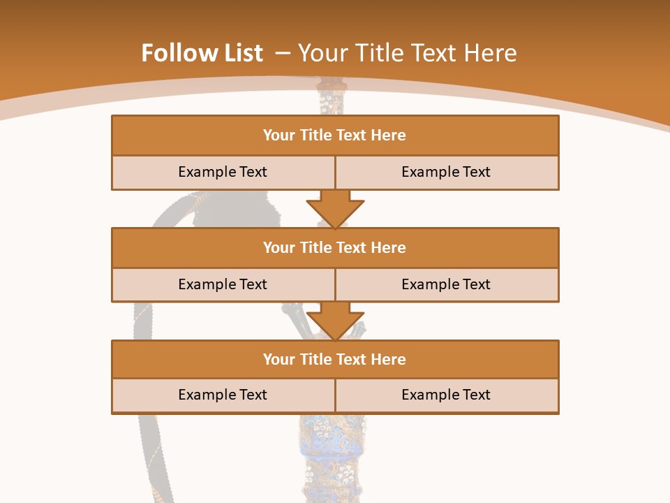 Shisha Harmful Persian PowerPoint Template