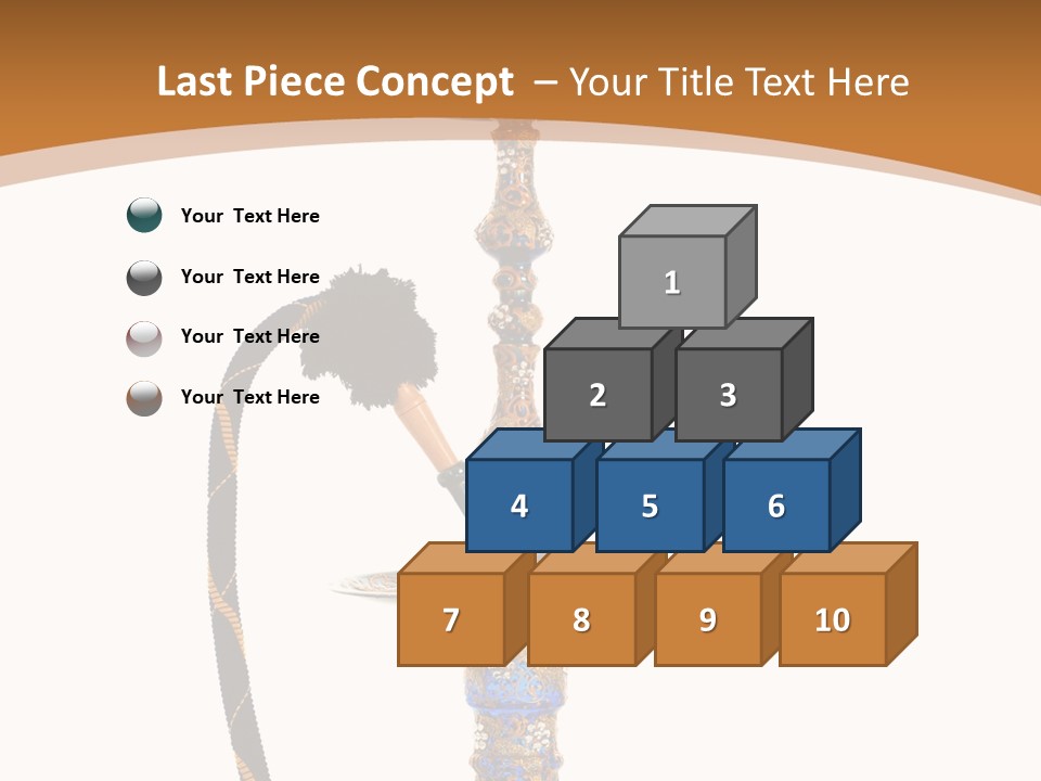Shisha Harmful Persian PowerPoint Template