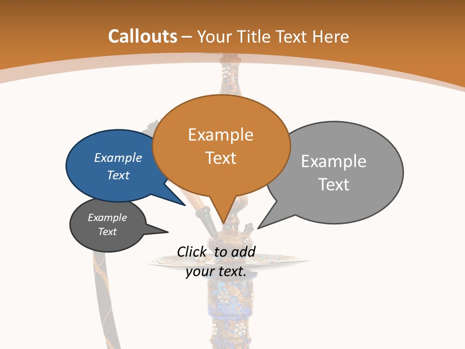 Shisha Harmful Persian PowerPoint Template