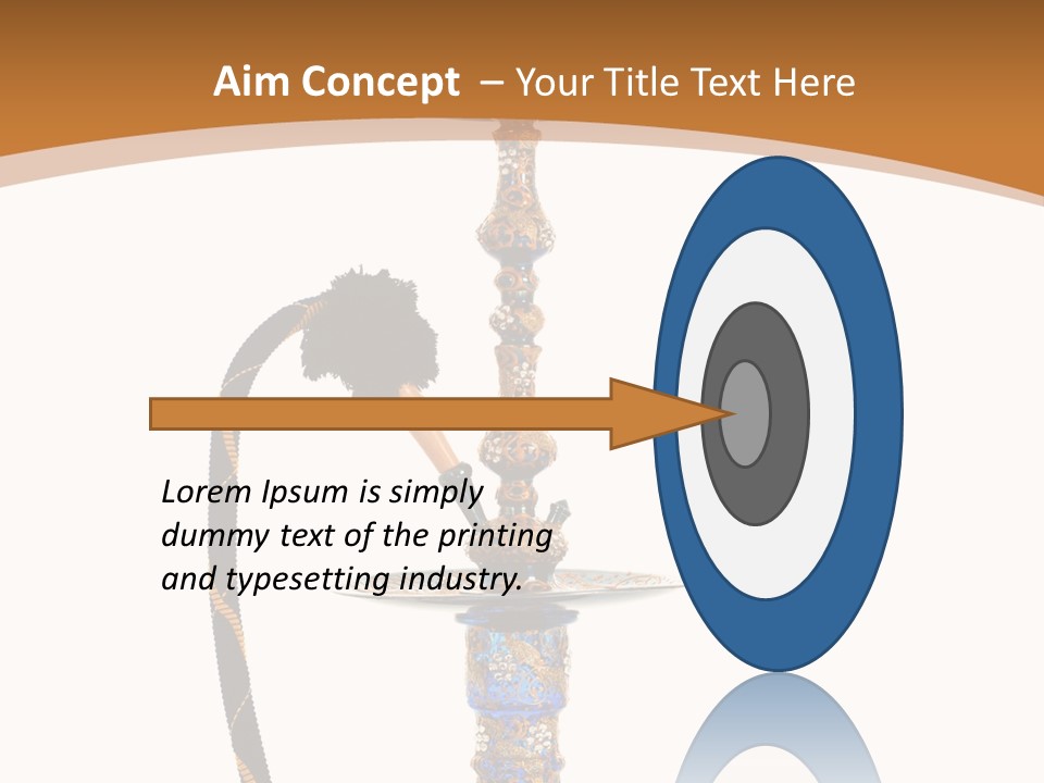 Shisha Harmful Persian PowerPoint Template