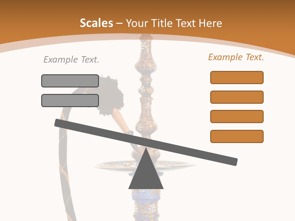 Shisha Harmful Persian PowerPoint Template